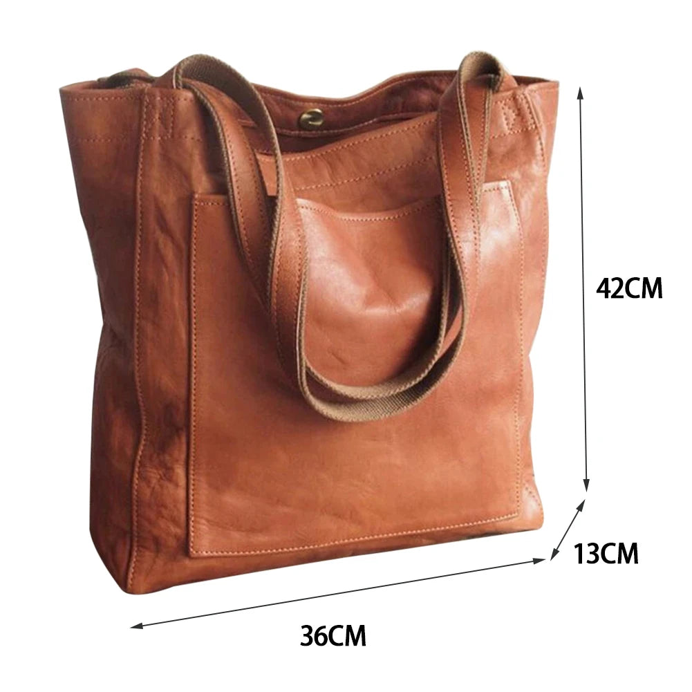 Retro Soft Large Capacity Tote